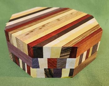 Eclectic Segmented Bowl Blank ~ 6"  x 2 1/4" ~ $32.99 - Bowl #450